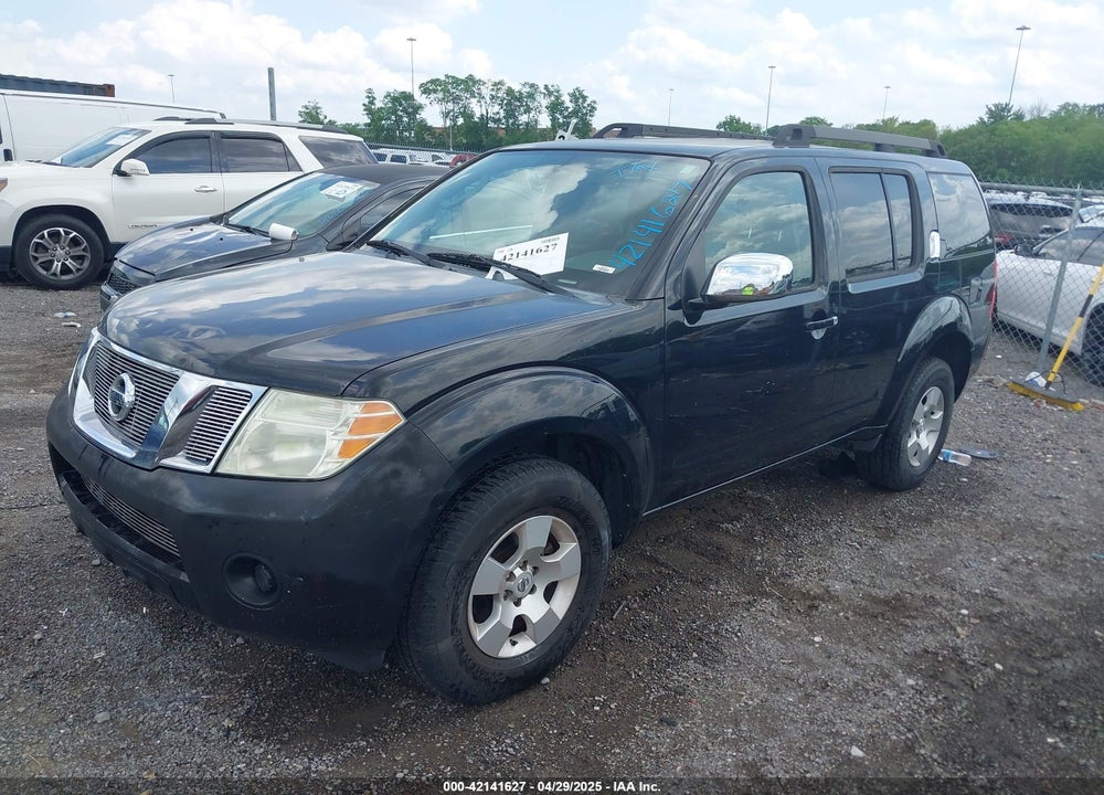 2010 NISSAN PATHFINDER S VIN: 5N1AR1NB6AC602116