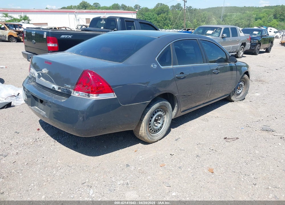 2008 CHEVROLET IMPALA VIN: 2G1WB58K781287000