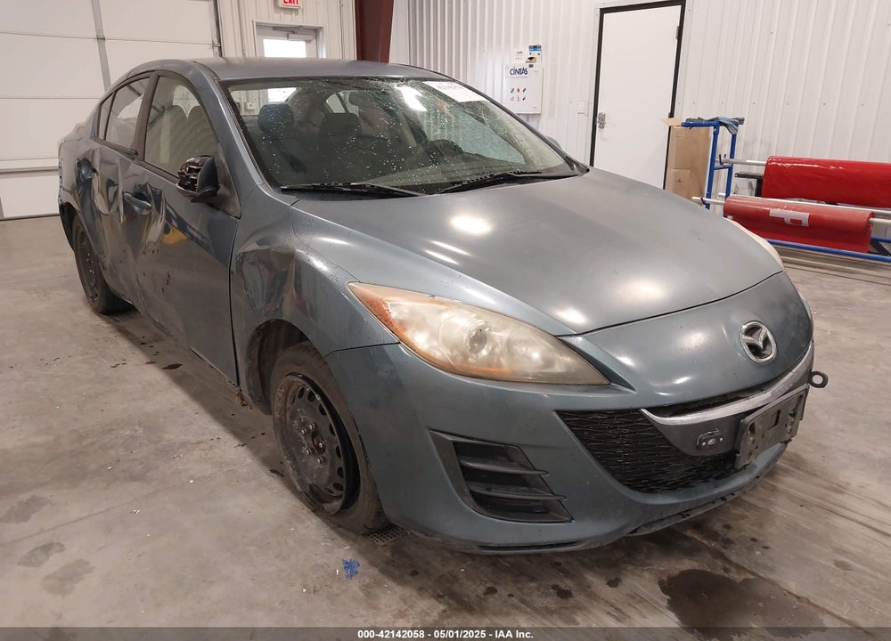 2010 MAZDA 3 I SPORT VIN: JM1BL1SF7A1230475