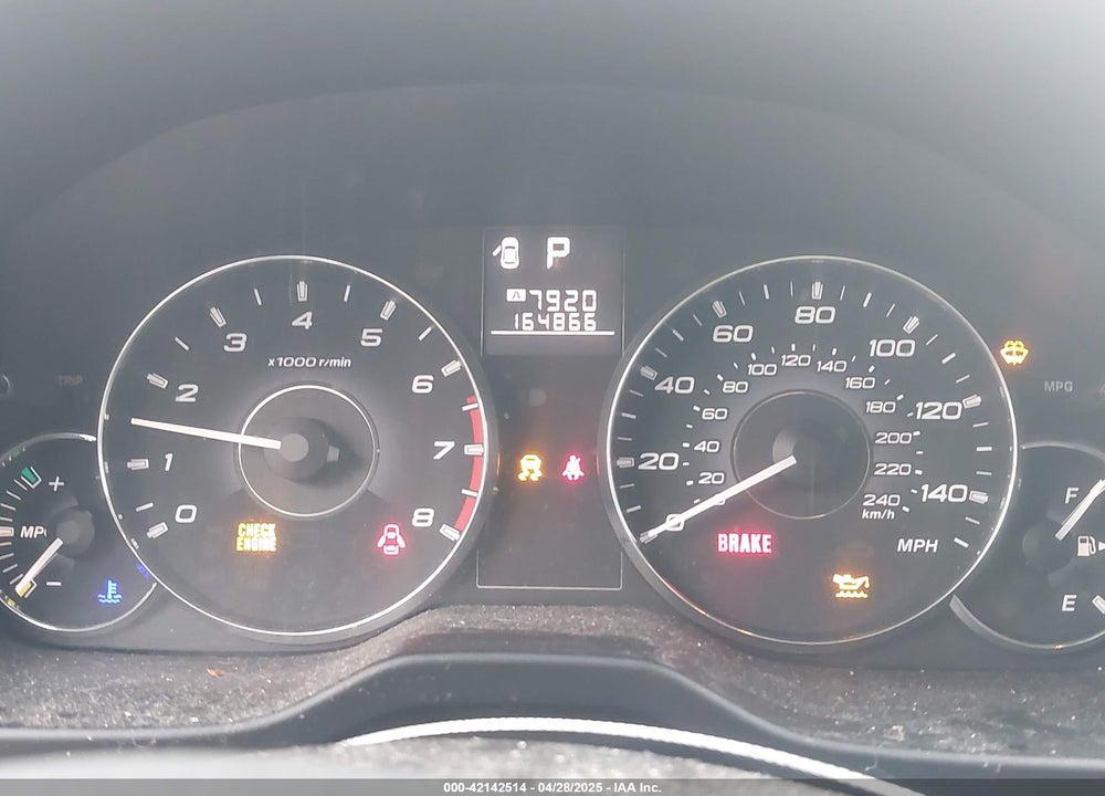 2011 SUBARU OUTBACK VIN: 4S4BRBJC9B3330462