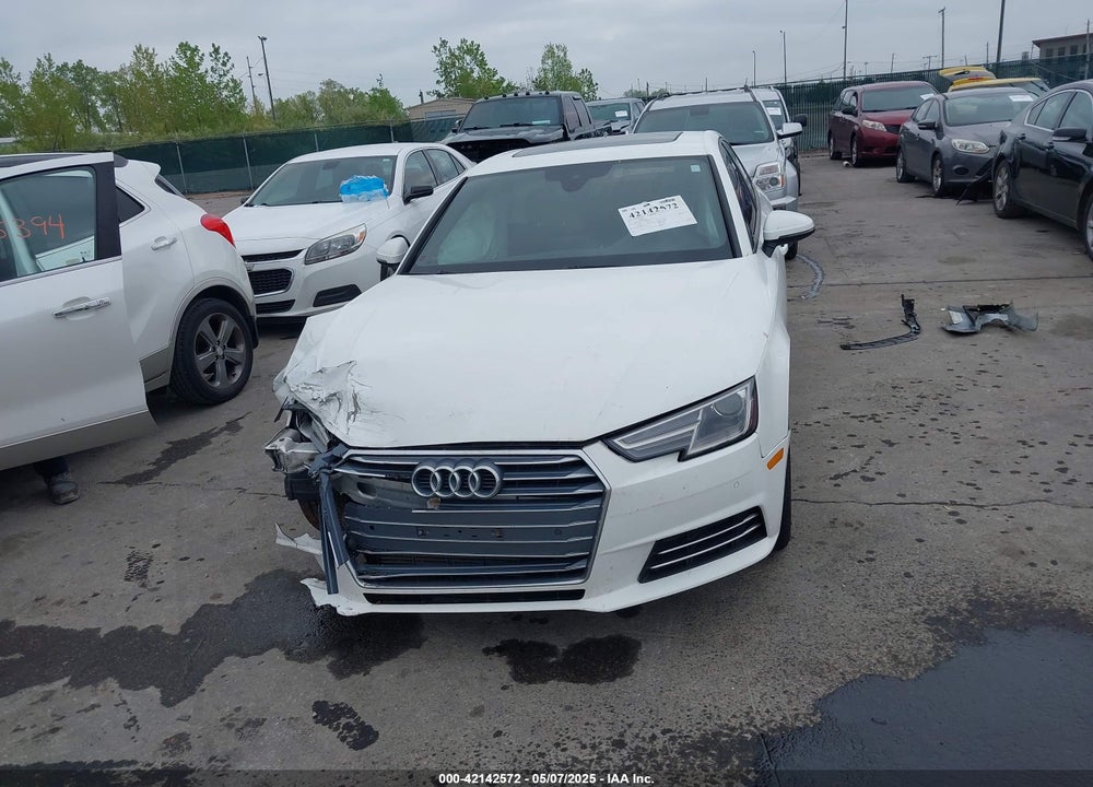 2017 AUDI A4 VIN: WAUANAF46HN012459