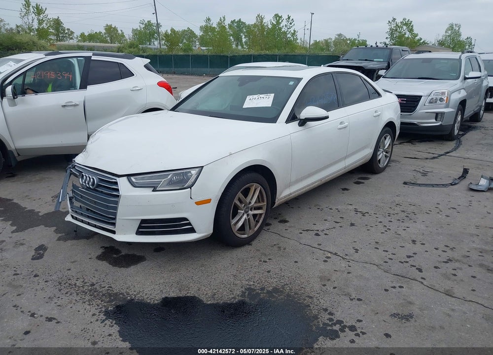 2017 AUDI A4 VIN: WAUANAF46HN012459