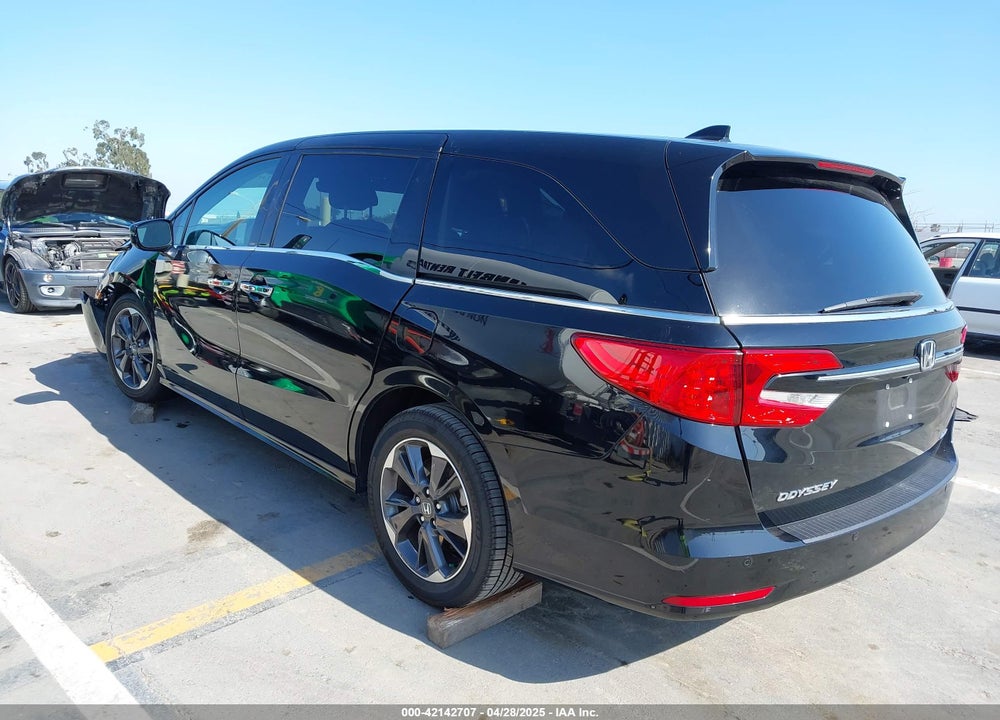 2022 HONDA ODYSSEY ELITE VIN: 5FNRL6H93NB051618