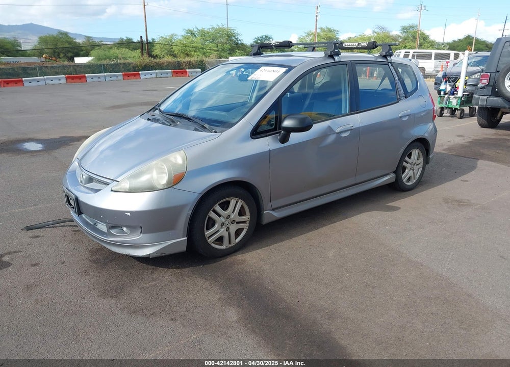 2008 HONDA FIT SPORT VIN: JHMGD38698S044770