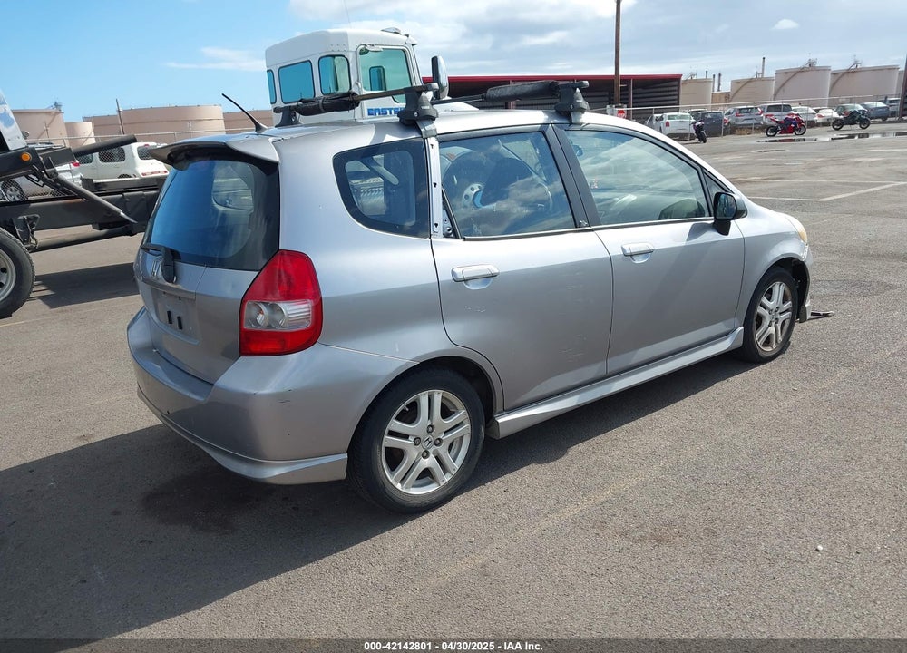 2008 HONDA FIT SPORT VIN: JHMGD38698S044770