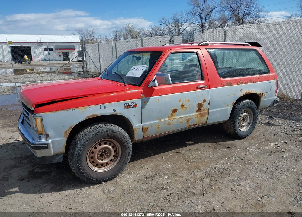 1984 CHEVROLET BLAZER S10 VIN: 1G8CT18B1E8203630