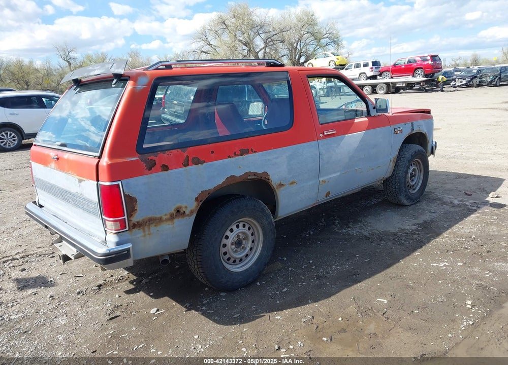 1984 CHEVROLET BLAZER S10 VIN: 1G8CT18B1E8203630