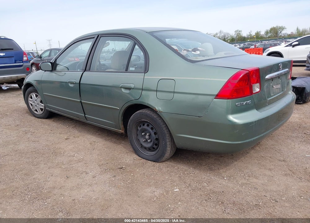 2003 HONDA CIVIC LX VIN: 2HGES16503H588525