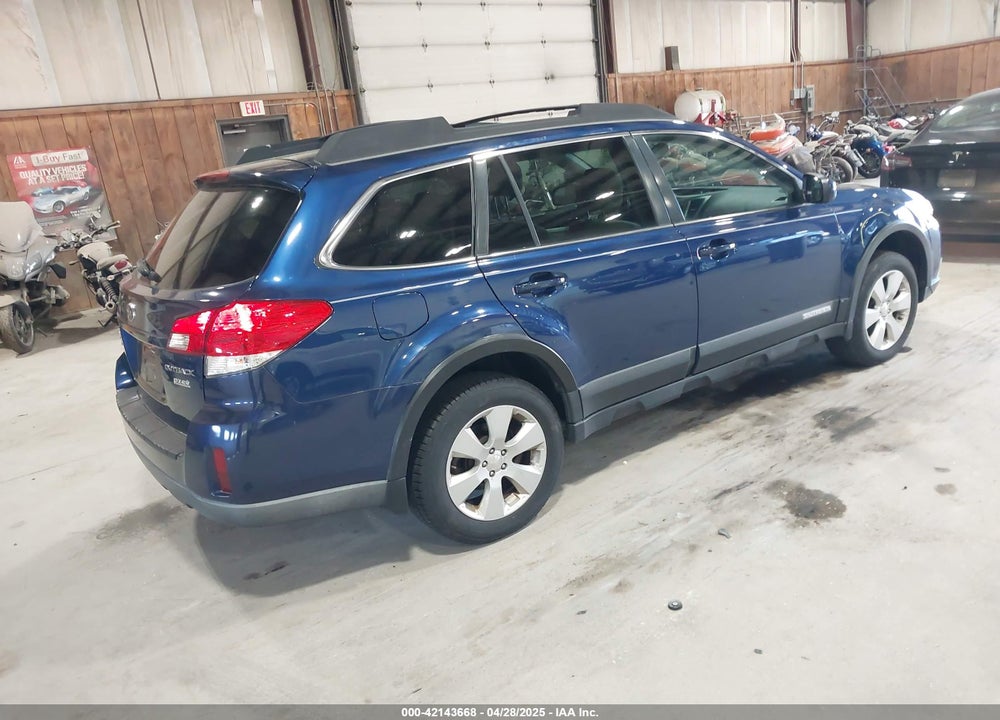 2011 SUBARU OUTBACK VIN: 4S4BRBGC3B3374688