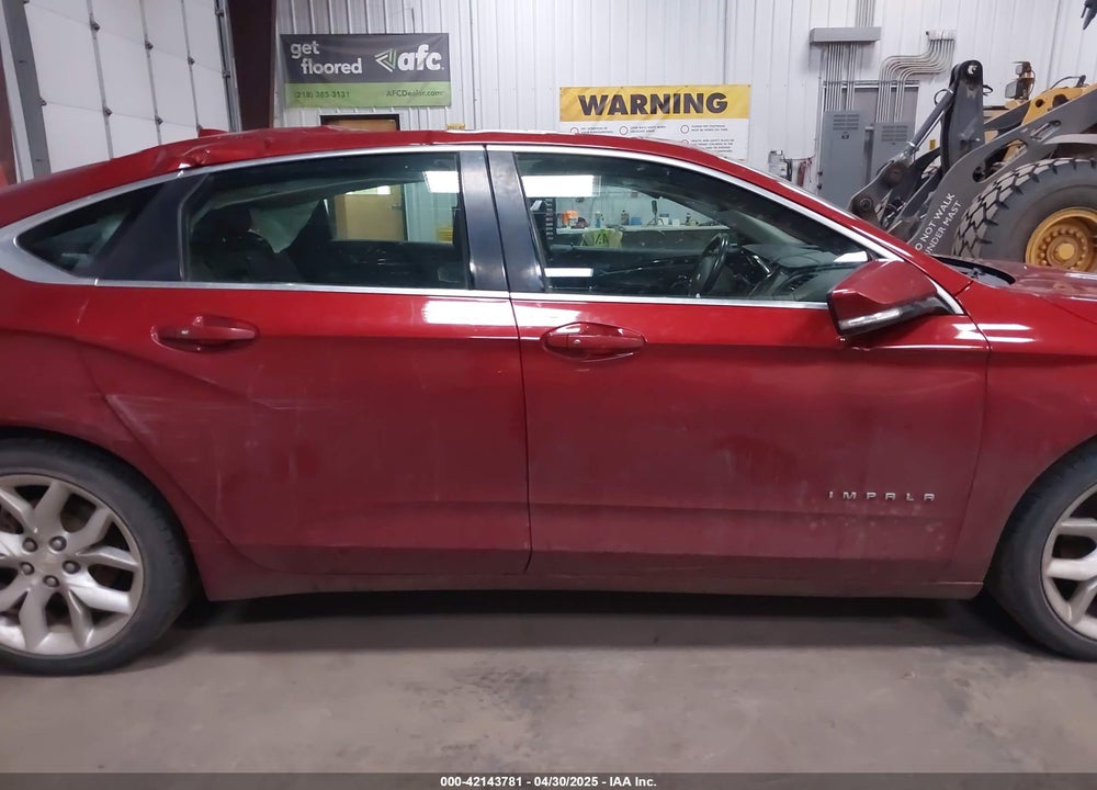2014 CHEVROLET IMPALA 2LT VIN: 2G1125S3XE9206662