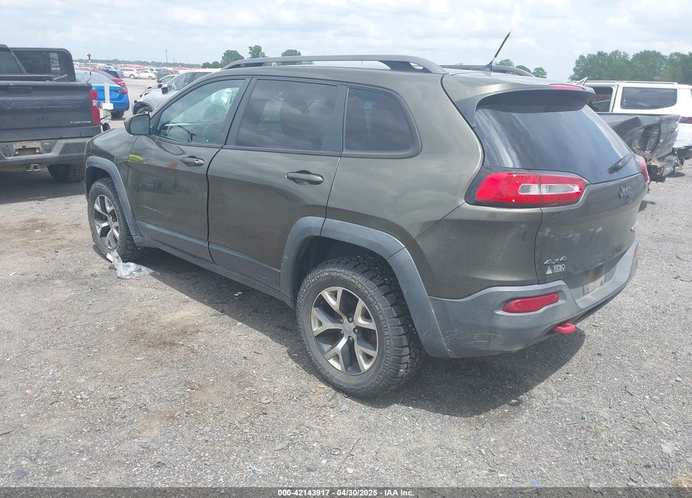 2014 JEEP CHEROKEE TRAILHAWK VIN: 1C4PJMBBXEW232210