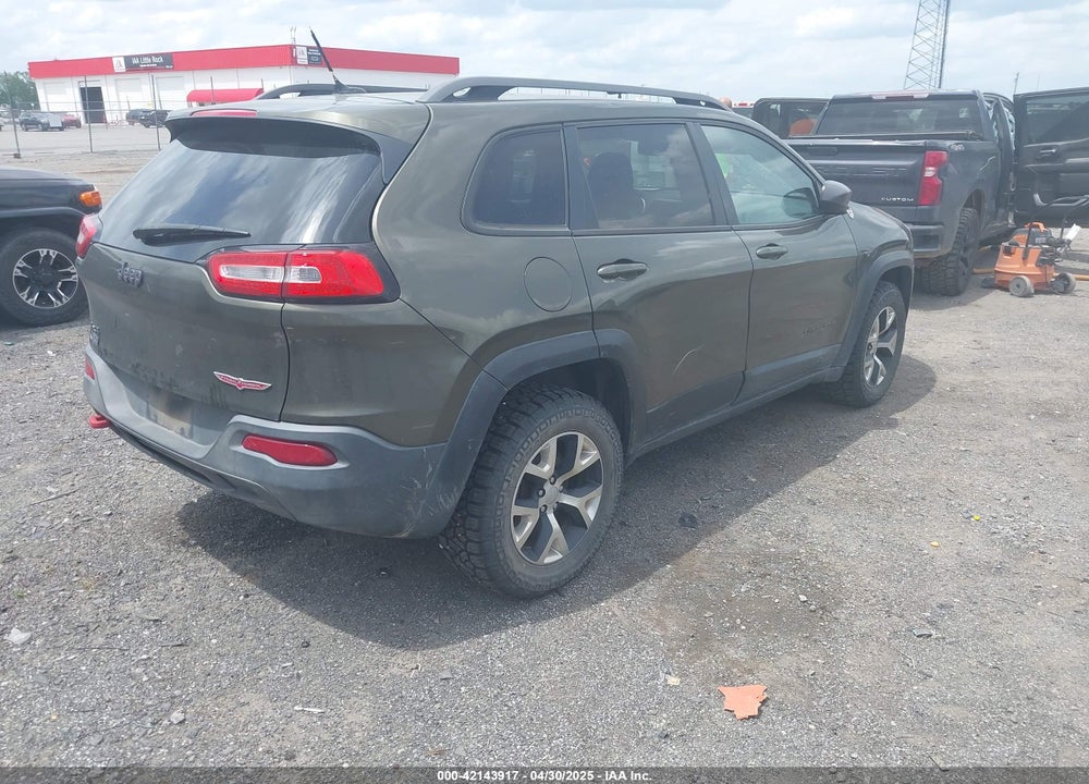 2014 JEEP CHEROKEE TRAILHAWK VIN: 1C4PJMBBXEW232210