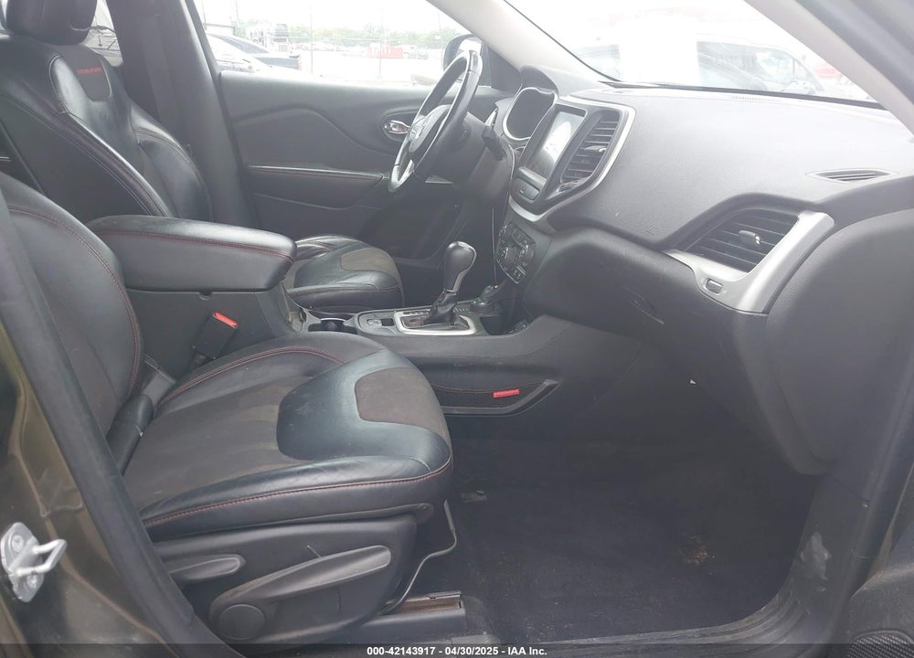2014 JEEP CHEROKEE TRAILHAWK VIN: 1C4PJMBBXEW232210