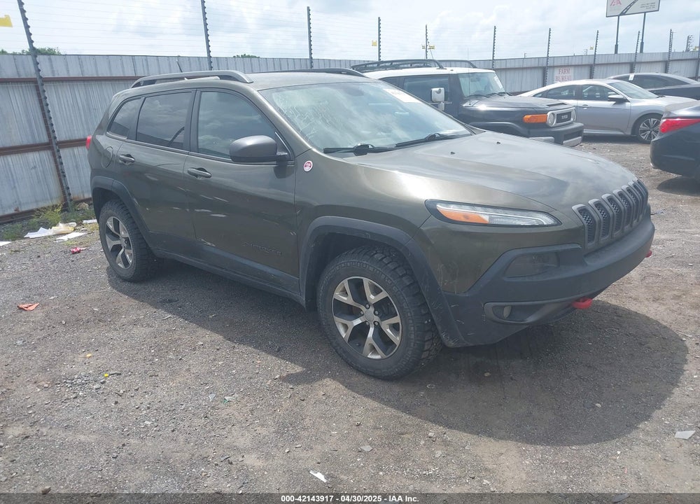 2014 JEEP CHEROKEE TRAILHAWK VIN: 1C4PJMBBXEW232210