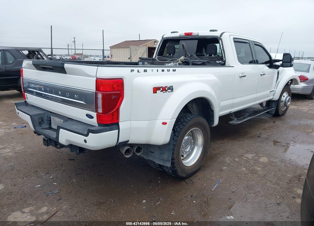 2022 FORD F-450 PLATINUM VIN: 1FT8W4DT3NED85898