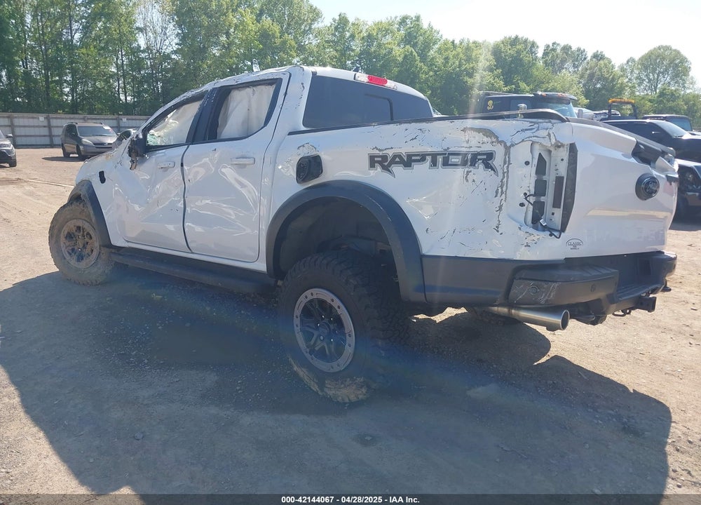 2024 FORD RANGER RAPTOR VIN: 1FTER4LR8RLE48320