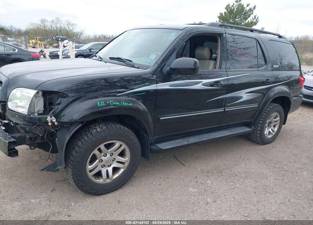 2005 TOYOTA SEQUOIA SR5 V8 VIN: 5TDZT34A65S244002