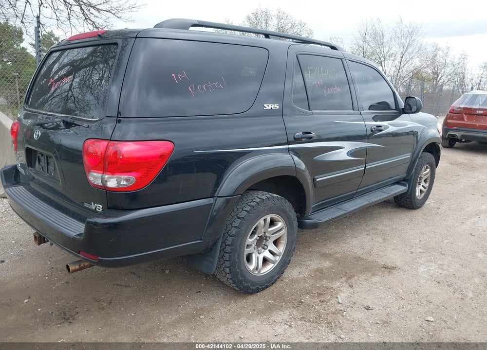 2005 TOYOTA SEQUOIA SR5 V8 VIN: 5TDZT34A65S244002