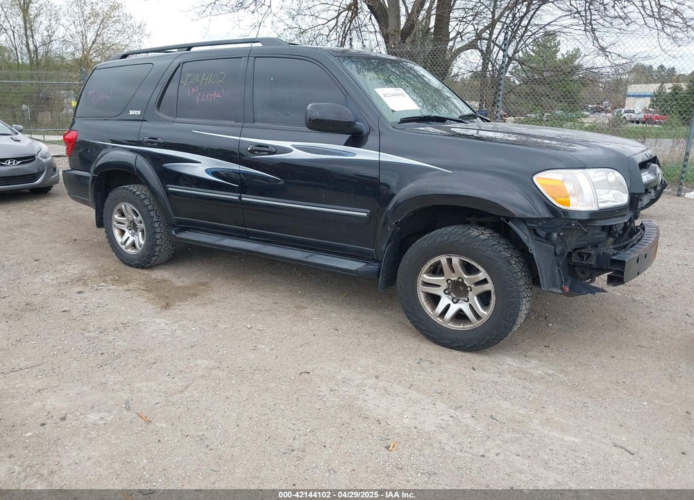 2005 TOYOTA SEQUOIA SR5 V8 VIN: 5TDZT34A65S244002