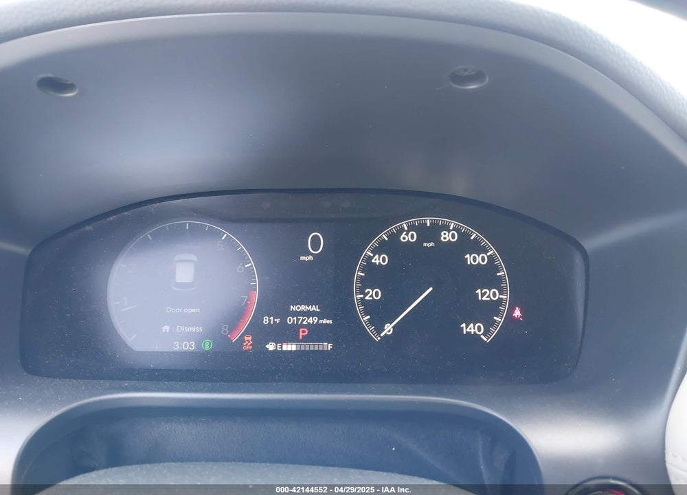 2025 HONDA HR-V VIN: 3CZRZ1H33SM706505