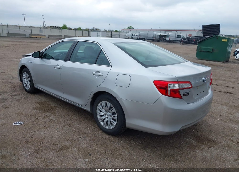 2014 TOYOTA CAMRY HYBRID VIN: 4T1BD1FK5EU117290