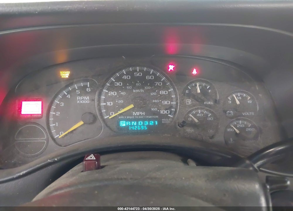 2000 CHEVROLET SILVERADO 1500 VIN: 1GCEK14V3YE347977