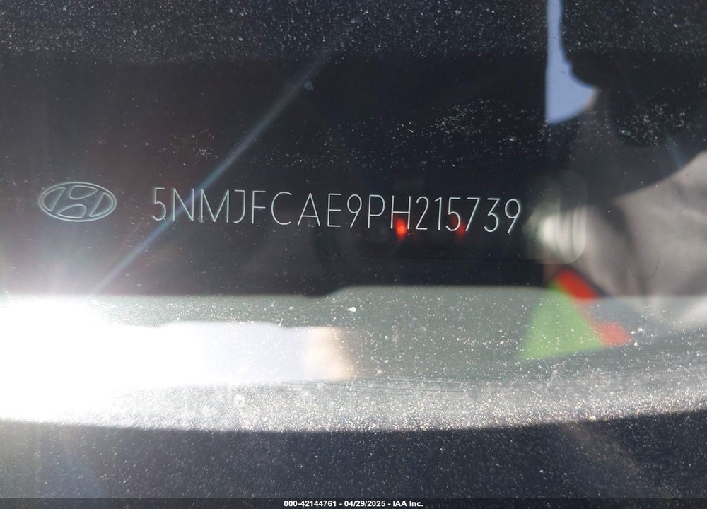 2023 HYUNDAI TUCSON VIN: 5NMJFCAE9PH215739