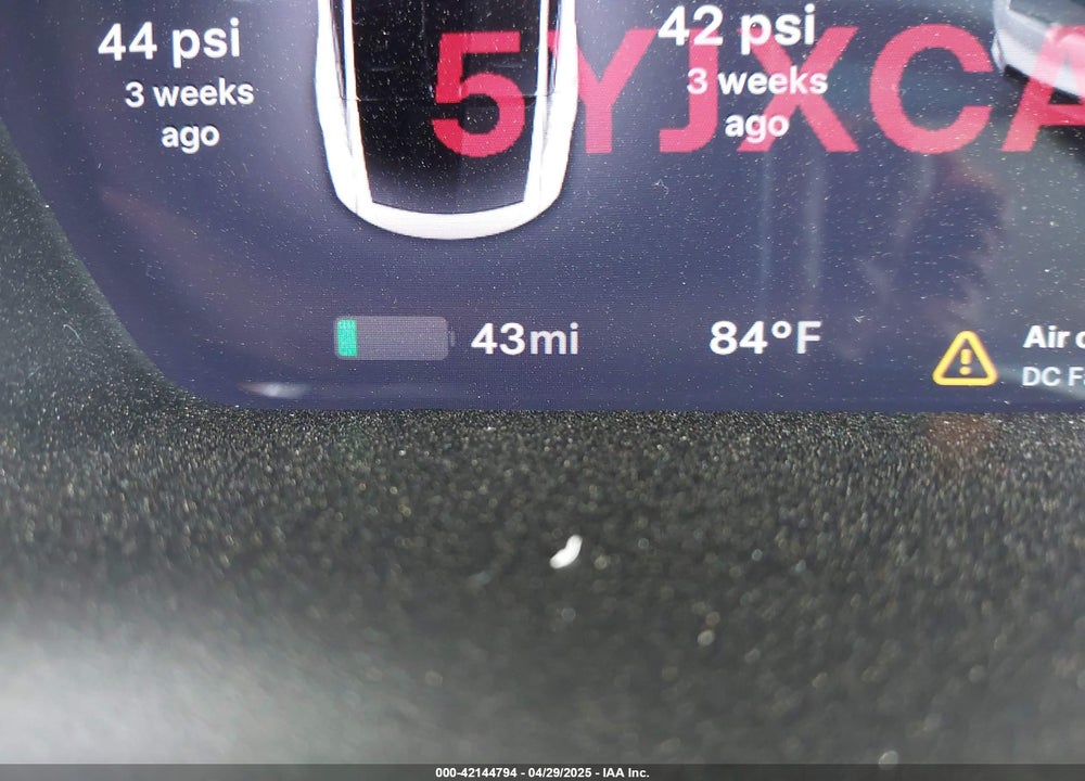 2018 TESLA MODEL X 100D/75D/P100D VIN: 5YJXCAE20JF137531