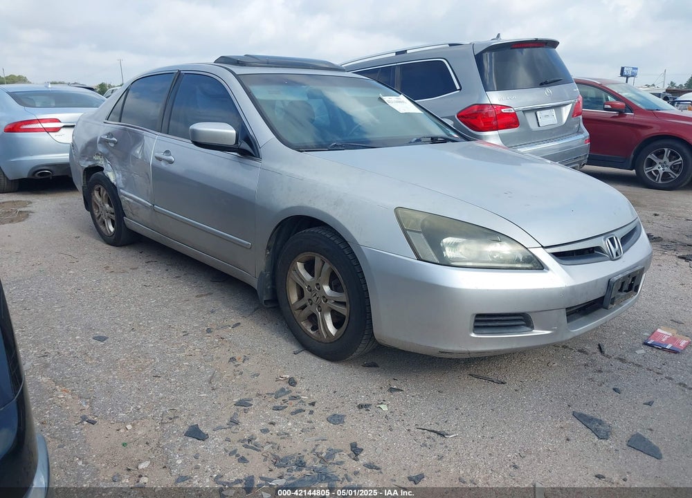 2007 HONDA ACCORD 2.4 EX VIN: 1HGCM56807A051371