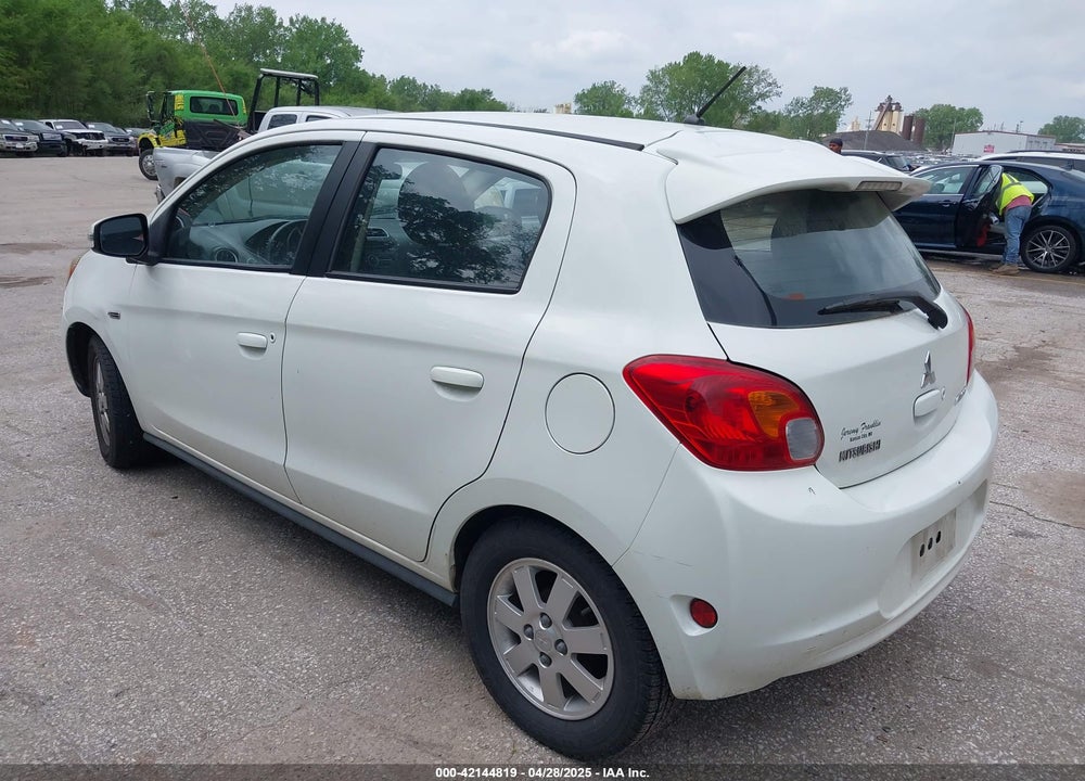 2015 MITSUBISHI MIRAGE ES VIN: ML32A4HJ8FH004983