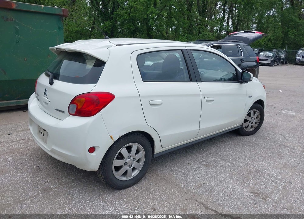 2015 MITSUBISHI MIRAGE ES VIN: ML32A4HJ8FH004983