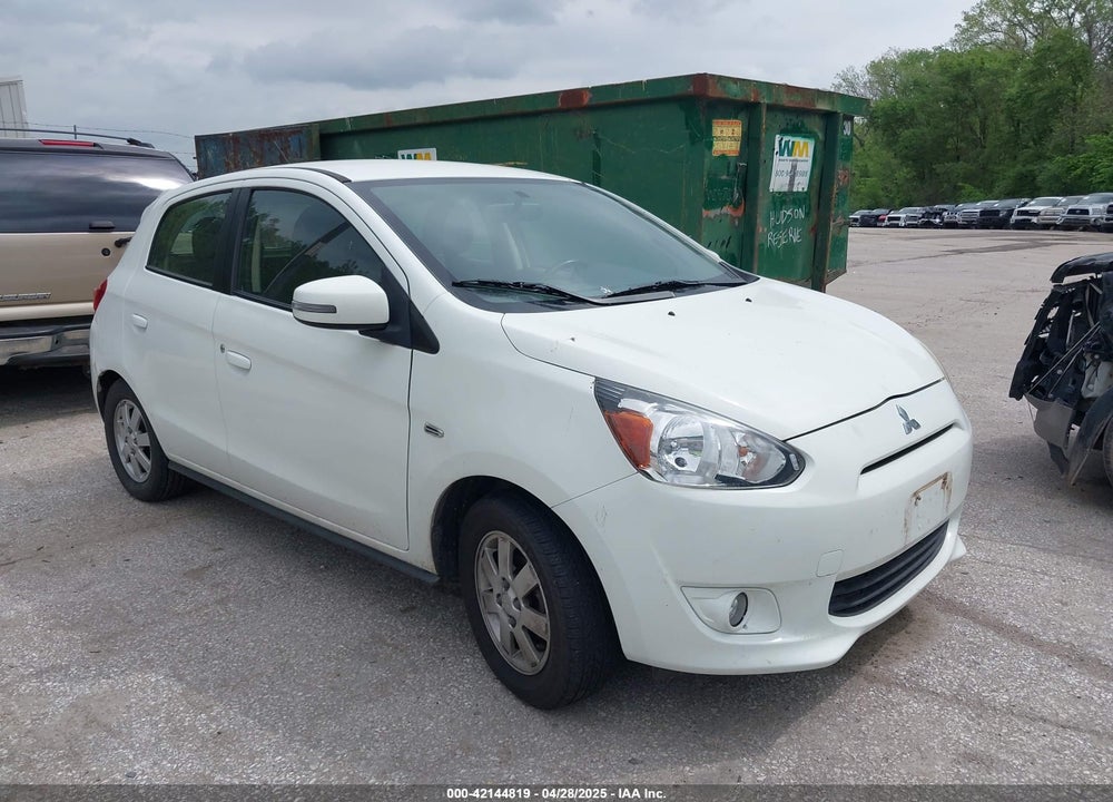 2015 MITSUBISHI MIRAGE ES VIN: ML32A4HJ8FH004983