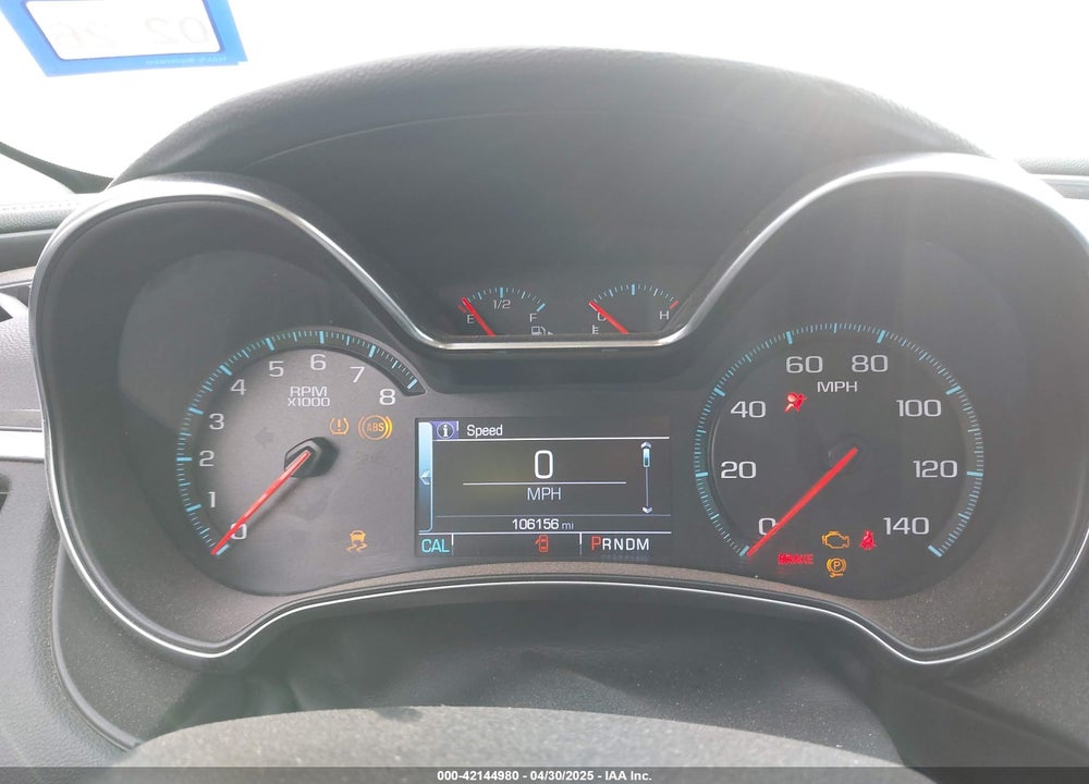 2017 CHEVROLET IMPALA 1LT VIN: 1G1105S32HU132814
