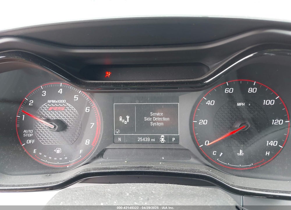 2025 CHEVROLET TRAX VIN: KL77LGEP0SC027993