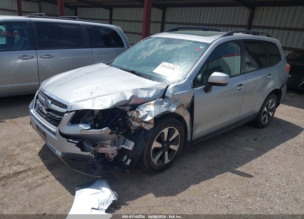 2017 SUBARU FORESTER 2.5I PREMIUM VIN: JF2SJAEC5HH407034