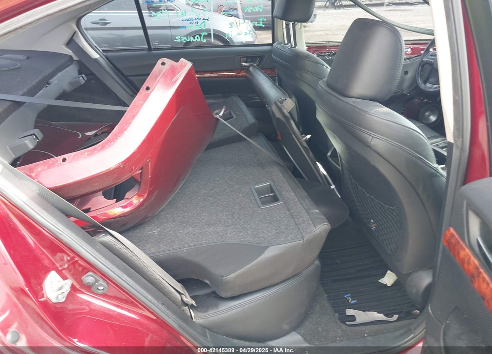 2012 SUBARU LEGACY VIN: 4S3BMCJ66C3035372