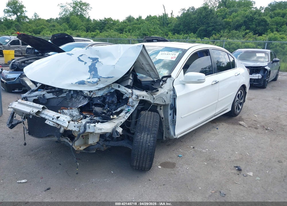 2016 HONDA ACCORD VIN: 1HGCR2F77GA200012