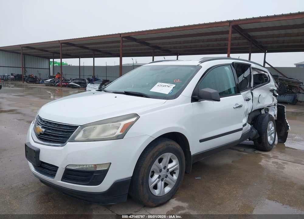 2016 CHEVROLET TRAVERSE LS VIN: 1GNKRFKDXGJ237589