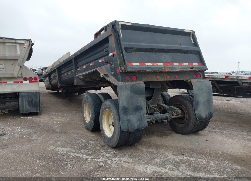 1997 LUFKIN INDUSTRIES DUMP SEMI TRAILER VIN: 1L01C3820V1126249