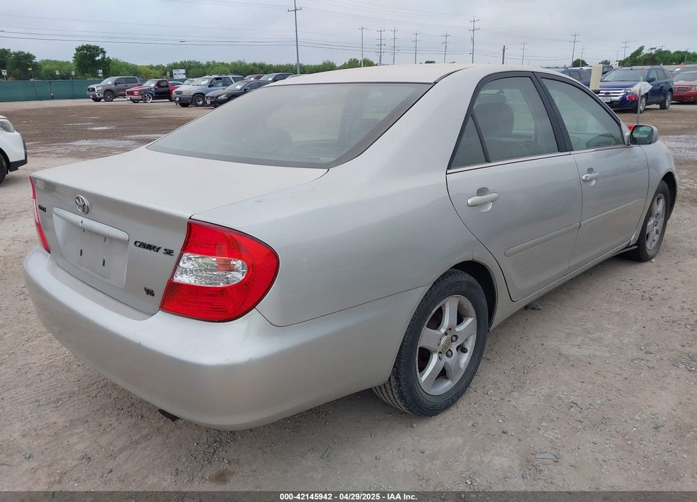 2004 TOYOTA CAMRY SE V6 VIN: 4T1BA32K44U015827