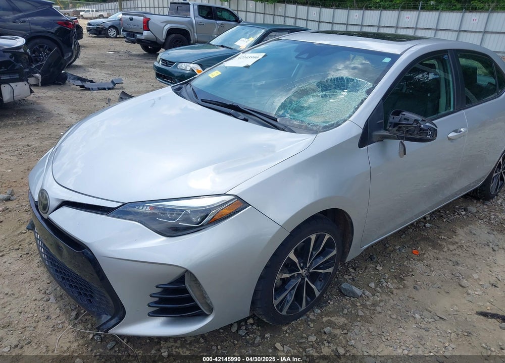 2018 TOYOTA COROLLA SE VIN: 5YFBURHEXJP776824