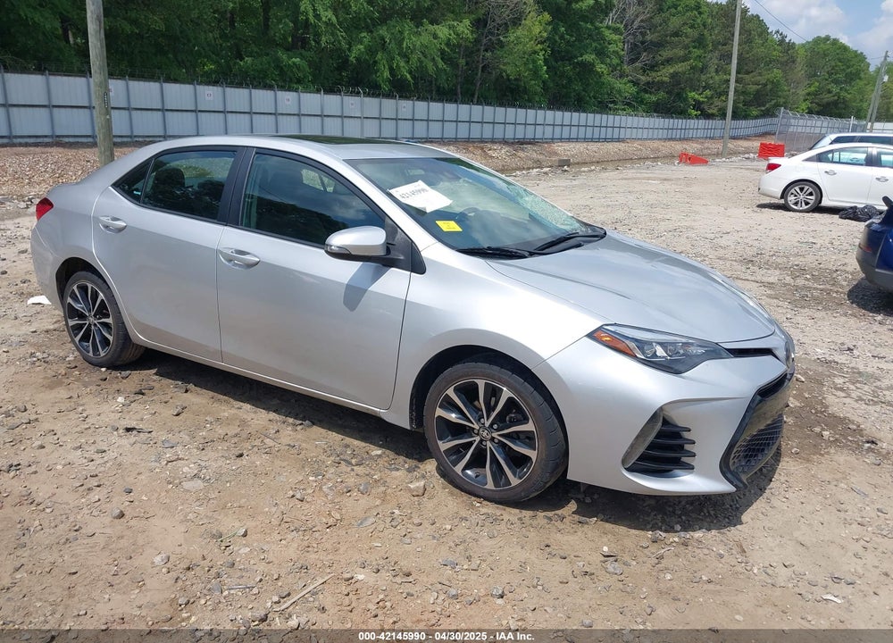 2018 TOYOTA COROLLA SE VIN: 5YFBURHEXJP776824