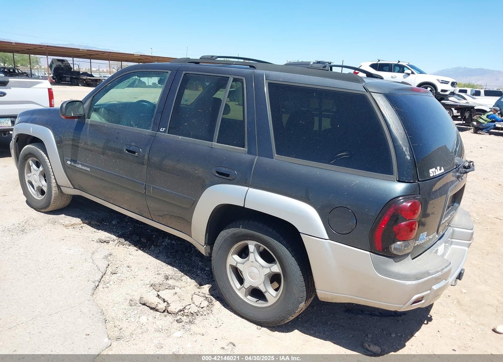 2004 CHEVROLET TRAILBLAZER LT VIN: 1GNDS13S542150878