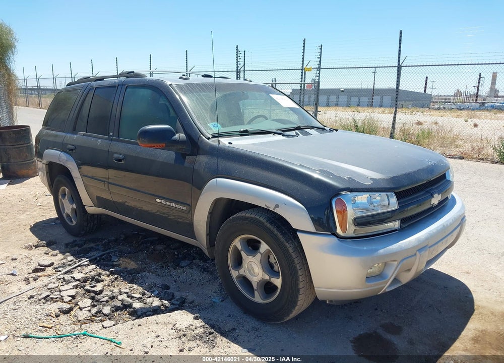 2004 CHEVROLET TRAILBLAZER LT VIN: 1GNDS13S542150878