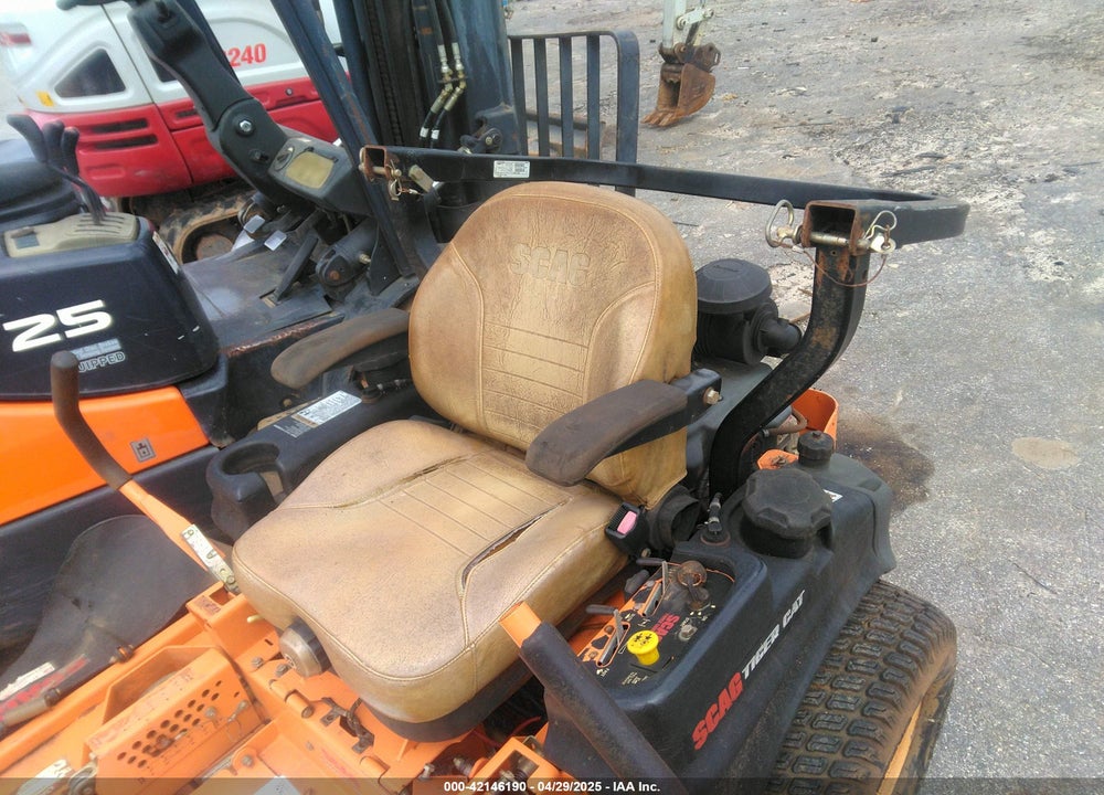 2017 SCAG STC61V-730FX ZERO TURN LAWNMOWER VIN: H6100782