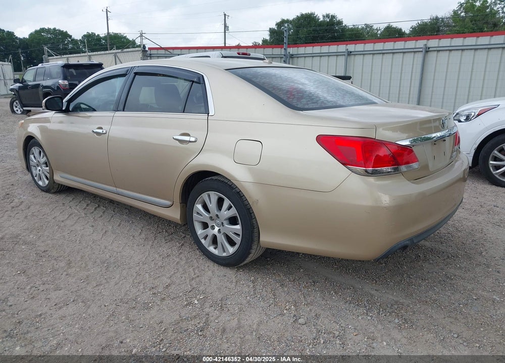 2011 TOYOTA AVALON VIN: 4T1BK3DB8BU409404