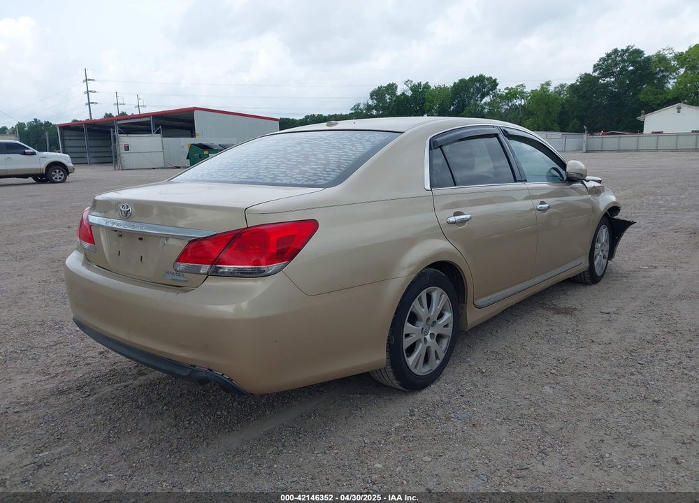 2011 TOYOTA AVALON VIN: 4T1BK3DB8BU409404