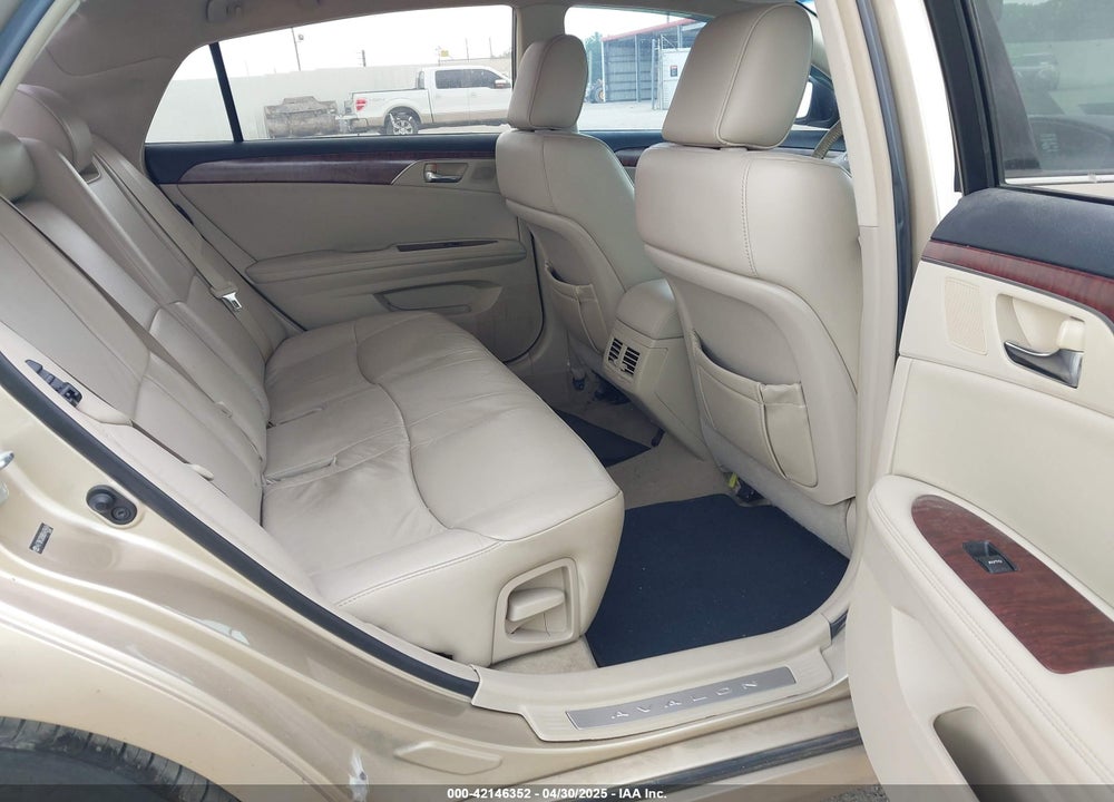 2011 TOYOTA AVALON VIN: 4T1BK3DB8BU409404