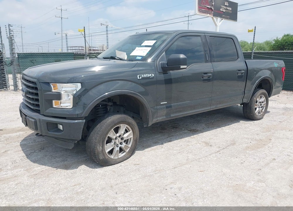 2016 FORD F-150 XLT VIN: 1FTEW1EGXGKF98015
