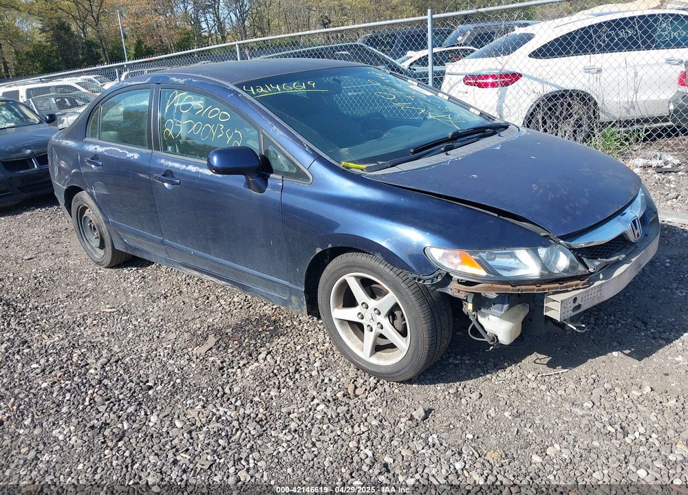 2009 HONDA CIVIC LX VIN: 2HGFA16599H501155